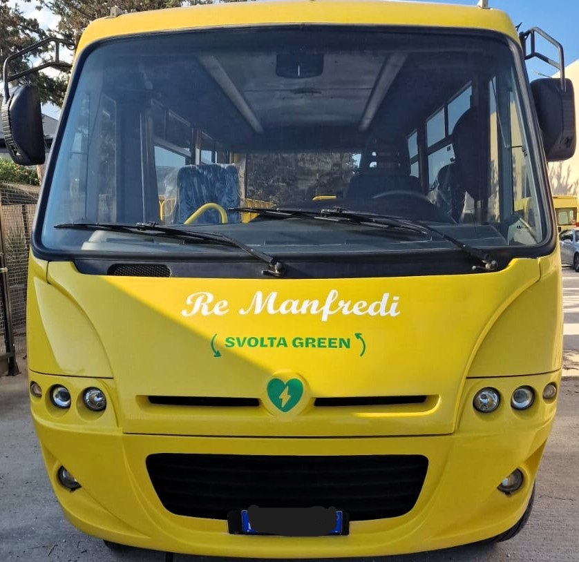 Scuolabus Re Manfredi - Svolta Green
