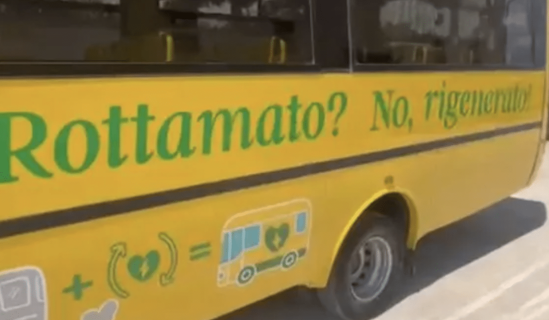 L'Immediato - Svolta green scuolabus Manfredonia